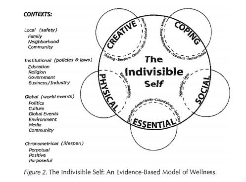 self myers model indivisible wellness sweeney jane thomas evidence based structure comments